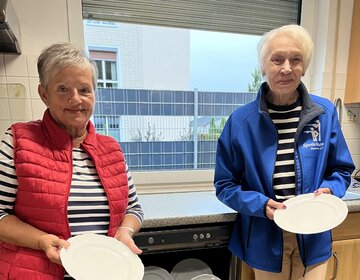 Beim Kartoffelfest am ersten Oktober-Wochenende wird die neue Industriespülmaschine erstmals im Einsatz sein.