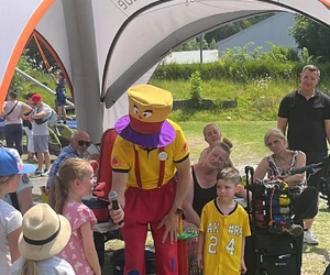 Zaubershow mit dem Clown