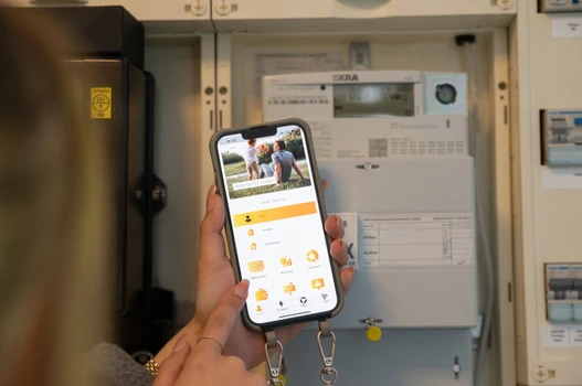 Ansicht der GSW-App