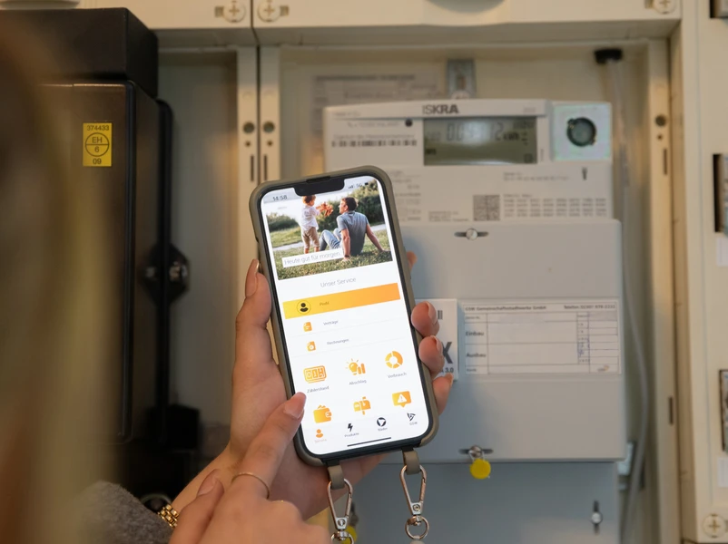Ansicht der GSW-App