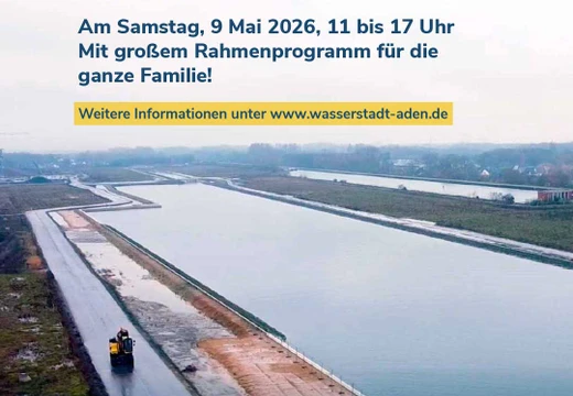 Der Tag der Städtebauförderung findet am 9. Mai in der Wasserstadt Aden in Bergkamen statt.
