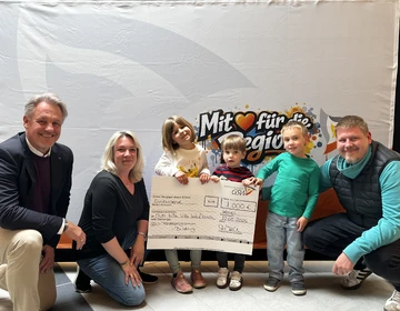 Die AWO Kita Villa Lach und Krach gehörte zu den Gewinnern in der Kategorie Bildung. Insgesamt 24 Vereine, Institutionen und Bildungsreinrichtungen durften sich über jeweils 1000 Euro aus dem Förderprogramm der GSW freuen.