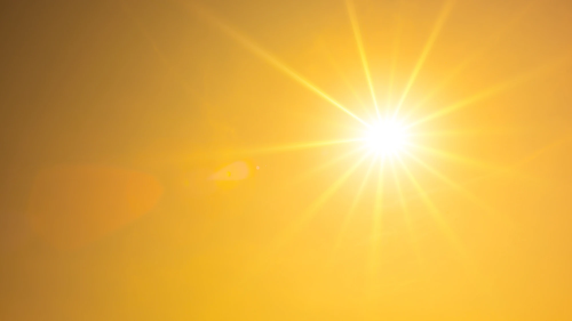 Sonne als Hintergrundbild